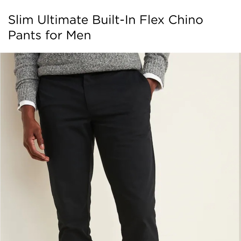 NWT OLD NAVy Flex chino ultimate slim​